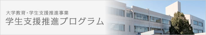 大学教育・学生支援推進事業 学生支援推進プログラム