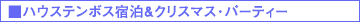 ハウステンボス宿泊&クリスマス・パーティー