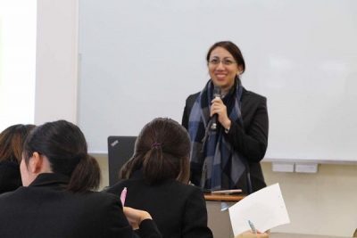 AP事業の一環として「日本留学と就職―異文化でのチャレンジ・地域で学んだ体験から考えるー」の講演会を開催しました